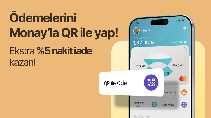 İstek / İhtiyaç Ayrımını Yap, %5 Ek Nakit İade Kazan!