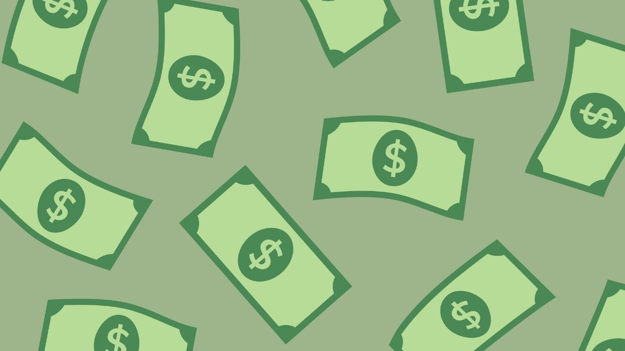 Amerikan doları banknot illüstrasyonu