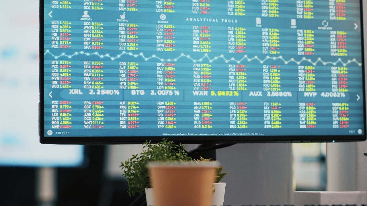 VIX endeksi ile piyasadaki korkuyu takip eden monitör